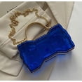 thumbnail image 3 of Kukuzhu Acrylic Butterfly Shoulder Bags Women Fashion Evening Purse Chic Chain Crossbody Bag, 3 of 5