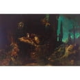 thumbnail image 2 of Hans Makart 14x11 Gold Ornate Wood Frame and Double Matted Museum Art Print Titled - A Midsummer Night's Dream (1868), 2 of 4