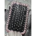 thumbnail image 2 of Cepillo para cabello, Stitch, color rosa, cerdas suaves, peine, 2 of 3