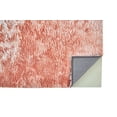 thumbnail image 4 of Freya Plush Shag Rug with Metallic Sheen, Salmon Pink, 9ft x 12ft Area Rug, 4 of 7