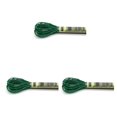thumbnail image 3 of Naiovety Hilo de cableado de punto de cruz Línea de bordado mercerizado doble Verde oscuroE699 Type1 NO1, 3 of 6