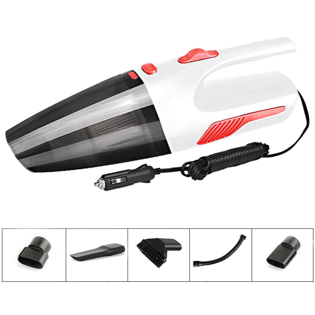 Car Vacuum Cleaner 12V With 120W For Auto Handheld Wet Dry Portable Home Duster 