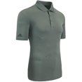 thumbnail image 2 of Adidas Polo de Performance pour Hommes, G, Grey Three, 2 of 4