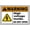 Warning Sign 5, variant on High Voltage Do Not Enter Sign NO.27616 - 8"x12" Metal Tin Sign, Clear Warning for Home Business, Electrical Zone, High Voltage Safety