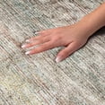 thumbnail image 3 of Addison Rugs Dream Shag Premium Machine Washable Transitional Horizontal Bars Multi Runner Rug, 2'3" x 7'6", 3 of 8