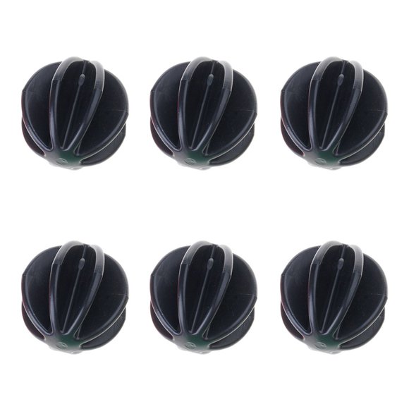 HLONK 6Pcs Multicolored Protein Shaker Balls for Smooth Mixing in Shake Bottles Random Color Plastic Blending Balls