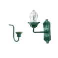 thumbnail image 3 of Advancent Modelo de luces de pared, lámparas de cristal, iluminación de montaje interior, decoración del hogar con Pedestal de acero inoxidable, Artesanía B Advancent HA061258-02, 3 of 6