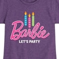 thumbnail image 3 of Barbie - Let's Party - Toddler And Youth Girls Short Sleeve Graphic T-Shirt, 3 of 5