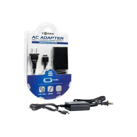 Tomee AC Adapter - Adaptateur Secteur - 1500 mA - pour Sony PlayStation Vita (PS Vita) Série 1000