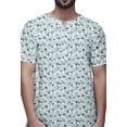 thumbnail image 4 of Atasi Short Kurta For Men Stylish Printed Cotton Cambric Summer Clothing, 4 of 5