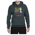 thumbnail image 2 of God Didn't Bring You This Far To Leave You Religious Inspirational/Christian Unisex Graphic Hoodie Sweatshirt, Charcoal, 3XL, 2 of 3