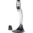 thumbnail image 1 of El soporte airea fácil y cómodamente la botella o el vaso y mejora los sabores con un acabado más suave, juego de vino tinto, negro, 1 of 5
