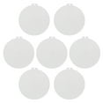 Phlegsive Clear Plastic Round Grid Sheets for Cross Stitch Sewing