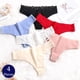 thumbnail image 2 of TrowBridge-conjunto de bragas de 4 piezas para mujer, tangas de encaje, lencería Sexy ahuecada, ropa interior femenina, tanga de malla encantadora, calzoncillos acogedores, 2 of 4