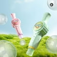 thumbnail image 2 of Rechargeable Fog Bubble Machine with Colorful Lights And Music, Automatic Bubble Maker for Parties, Summer Outdoor Play, Toy with Interactive Gloves, Magical Bubble Experience, 2 of 7