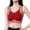 Red, variant on Amber Glow Printed Bra Seamless Lift Support Full Coverage Side Smoothing Sleep Bralette Beige XL