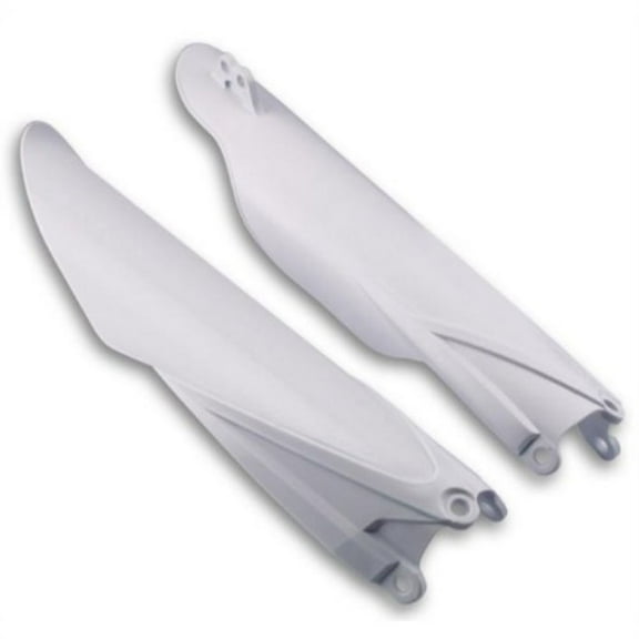 cycra 10-20 yamaha yz250f fork guard set (white)