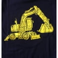 thumbnail image 3 of Little Boys Pajamas Sets for Toddler 100% Cotton Dinosaur Train Rocket Starry Glow in Dark Sleepwear Long Sleeve 2 Piece kids Clothes Pjs 3-7T Yellow Truck-6384-6T, 3 of 6