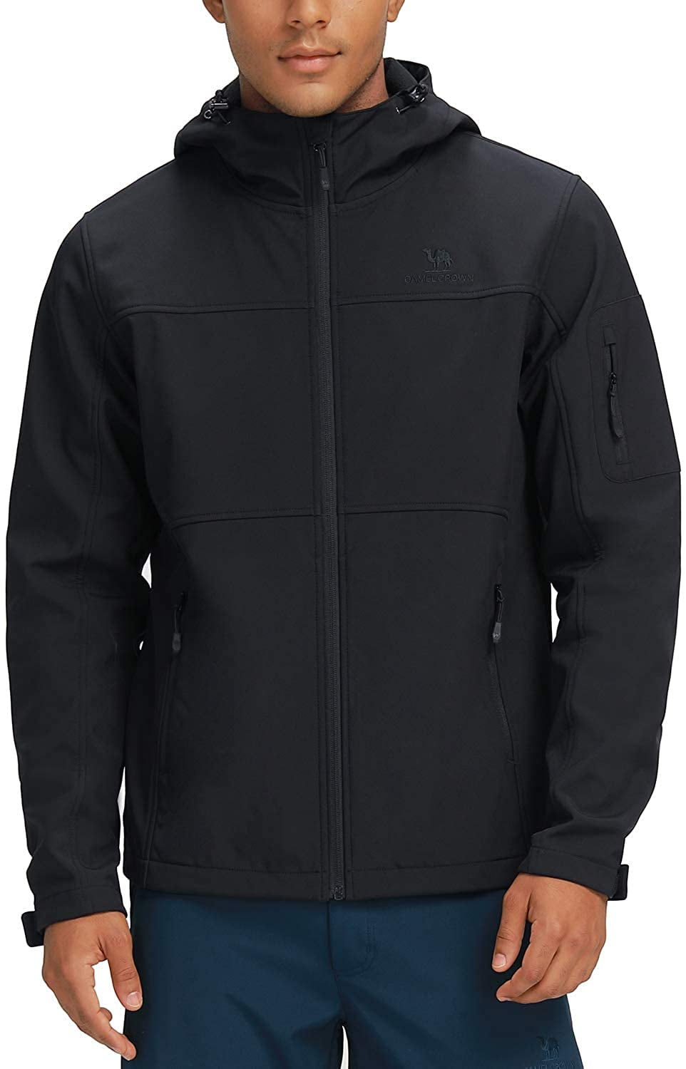 Men's Softshell Jacket Fleece Lined 