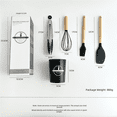 thumbnail image 3 of Juego de utensilios de cocina de silicona de 12 piezas, utensilios de cocina antiadherentes, espátula para cocinar, cuchara, herramientas de almacenamiento para hornear, 3 of 5