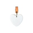 thumbnail image 1 of Tablecloth Weights Hangers Heart Shape Stone Table Cloth Weights with Stainless Steel Clips Heart Stone Tablecloth 8 Packs(White), 1 of 5
