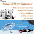 SY Compact Travel Umbrella Automatic Folding Umbrella Portable for