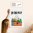 thumbnail image 5 of 3dRose, Funny Cute Humpty Dumpty Egg on Wall You Crack me up Satire, Museum Grade Canvas Wrap 16x20, 5 of 7