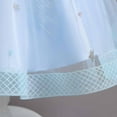 thumbnail image 6 of YWDJ Children Baby Girls Middle-aged Childrens Sleeveless Embroidery Mesh Dress Gauze Dress Princess Dress Blue 6-7T, 6 of 9