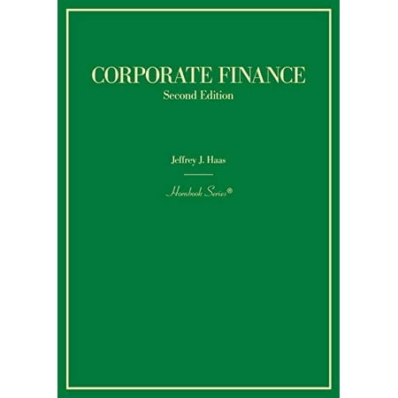 Corporate Finance (Hornbook Series) Paperback - USED - VERY GOOD Condition