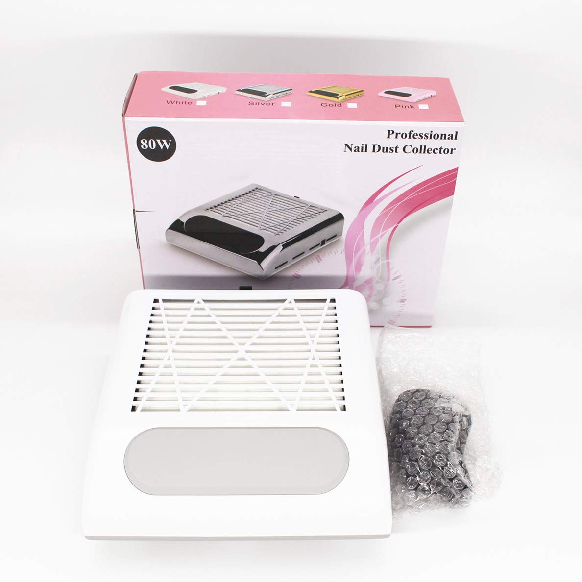 GreenLife® 80W Powerful Nail Dust Collector Fan Vacuum Cleaner with No