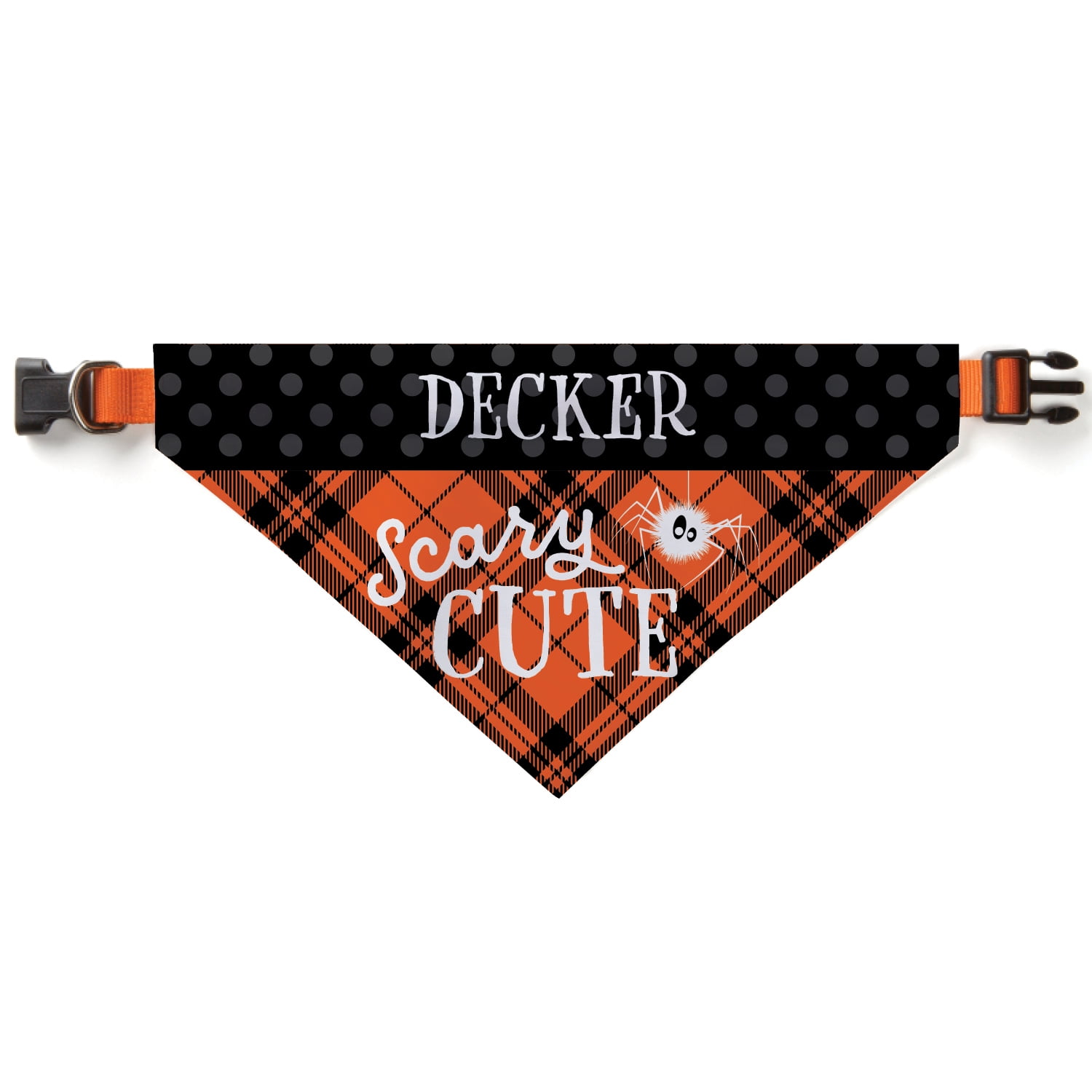 Personalized Scary Cute Halloween Pet Bandana