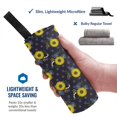 thumbnail image 2 of Daiia Sunflowers Pattern Quick Dry Towel, Super Absorbent Travel Towel with Hanging Loop & Carabiner, Lightweight Compact Fast-Drying Microfiber Towel-, 2 of 8