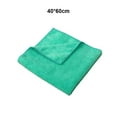 thumbnail image 4 of Youkk Microfiber Cleaning Cloth Absorbent Home Dining Bar Kitchen Plate Cookware Tableware Washcloth Car Wiping Dishcloth Freen 40x60cm, 4 of 6