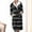 Black, variant on Striped Print Funny Flannel Robe for Women 2024 Casual Baggy Lounge Bathrobe Fleece Warm Winter Sleepwear Cozy Soft Pajamas