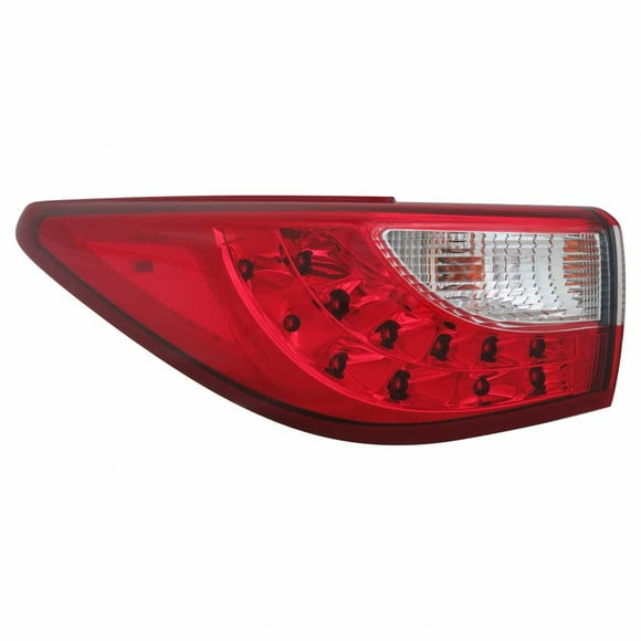 For Infiniti JX35 2013 / QX60 2014-2015 Tail Light Assembly Driver Side LED CAPA Certified For IN2800123 | 26555-3JA0A