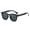 black frame black and gray film, variant on Rulwuck Polarized Sunglasses for Men Women Classic Vintage 80s Shades UV Protection Sun Glasses