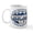 White, variant on CafePress - Chicago Oval Mug - 11 oz Ceramic Mug - Novelty Coffee Tea Cup