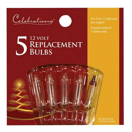

Celebrations 1145-2-71 Clear 12V Replacement Bulbs
