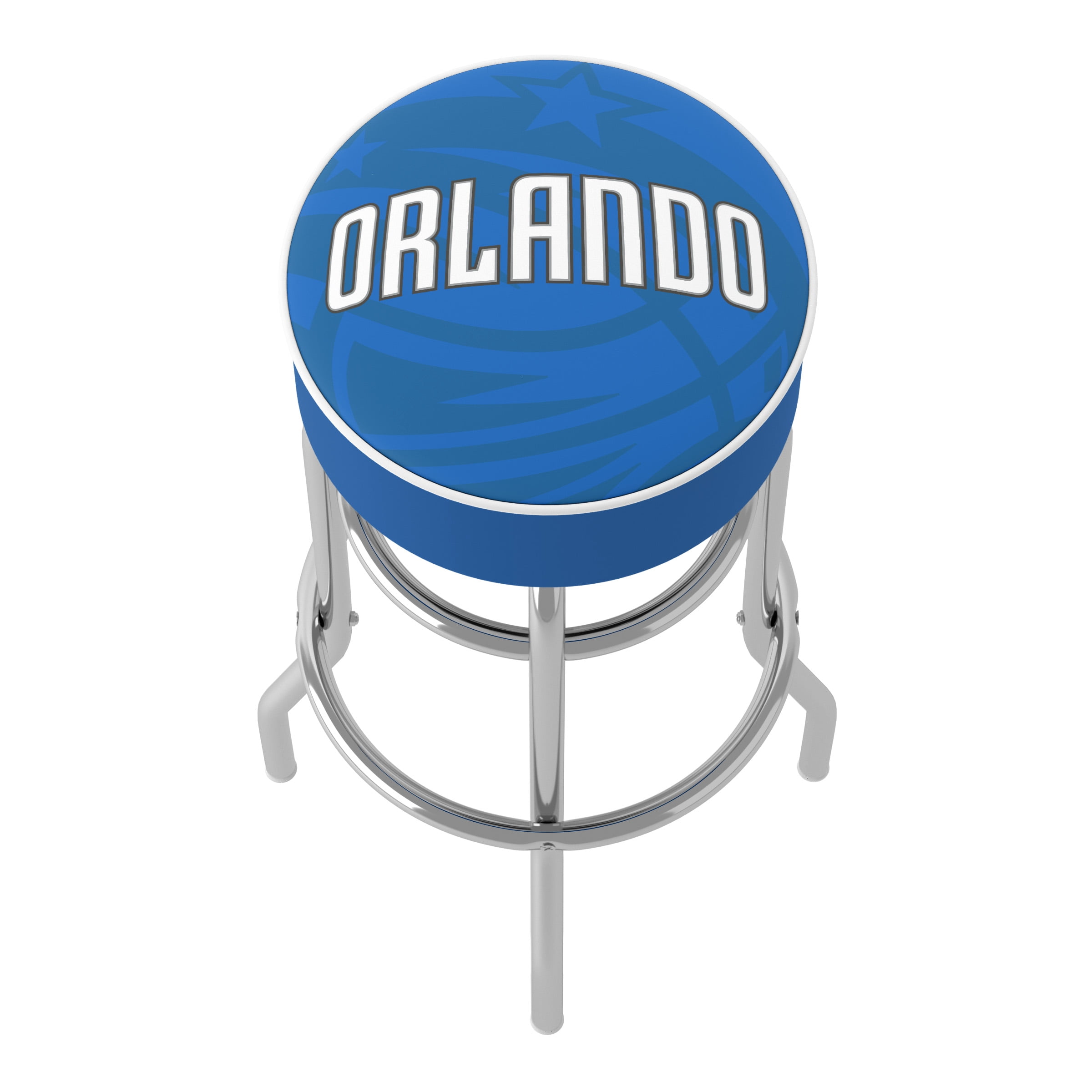 Trademark Gameroom Orlando Magic Fade Bar Stool with Padded Seat