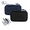 Blue-gray and black, variant on RYLZX 2pack Electronic Organizer, Travel Cable Organizer All-in-One Storage Bag Pouch Electronic Accessories Carry Case Portable Waterproof Double Layers for Cable, Cord, Charger, Phone, Earphone