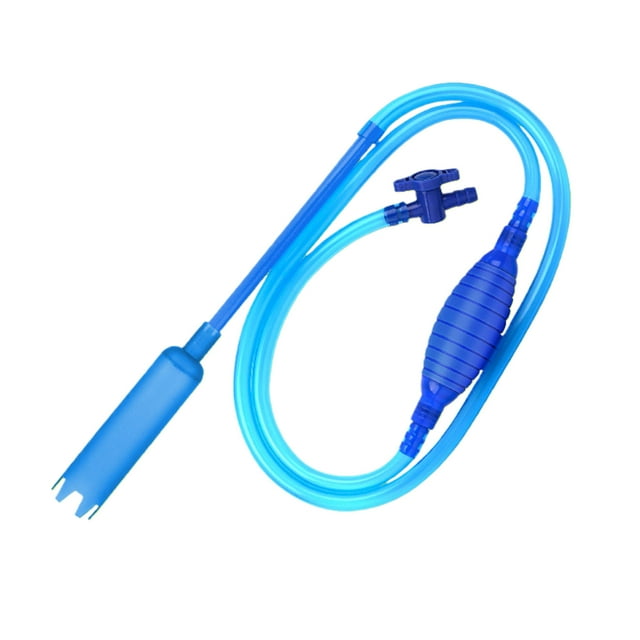 Decodeary Changeur de Réservoir de Poissons Pratique Force d'Aspiration Augmentant Filtre Intégré Tuyau Flexible Type Multiple+4