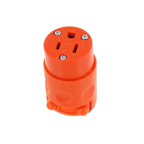 Leviton 515CV-OR 012-515CV-0OR 15A ORANGE GRD CONNECTOR