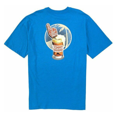 thumbnail image 2 of Tommy Bahama Men's Thirst Round Tee, Short Sleeves, Picasso Blue Size L/G, 2 of 2