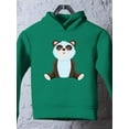 thumbnail image 3 of Cute Little Panda Hoodie Toddler -Image by Shutterstock,  5 Toddler, 3 of 4