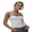 White, variant on LMLYSoH Women's Summer Slim Fit Cami Tops Sleeveless Open Back Low Cut Lace Floral Tanks