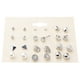 thumbnail image 5 of Juego de aretes de cristal Sunnimix hipoalergénicos 12 pares, 5 of 7