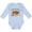AE-Light Blue, variant on Feliz Navidad Cute Nativity Scene Boys or Girls Long Sleeve Baby Bodysuit