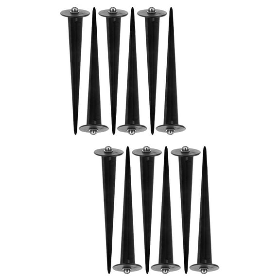 HOMEMAXS 12 Pcs  Yard Stakes for Christmas Lights Garden Light Stakes Outdoor Ground Stakes for Garden Lights