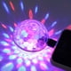 thumbnail image 2 of GOOHOCHY Mini luces de discoteca USB, luz portátil alimentada por USB, bola de escenario LED, iluminación de DJ, 1 ud., 2 of 7