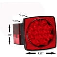Trailer Lights Kit LED Night 12V Dot Certified Waterproof Tail Light